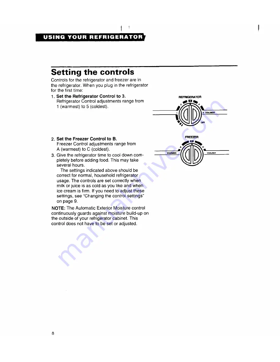 Whirlpool 3VED23DQ Use And Care Manual Download Page 8