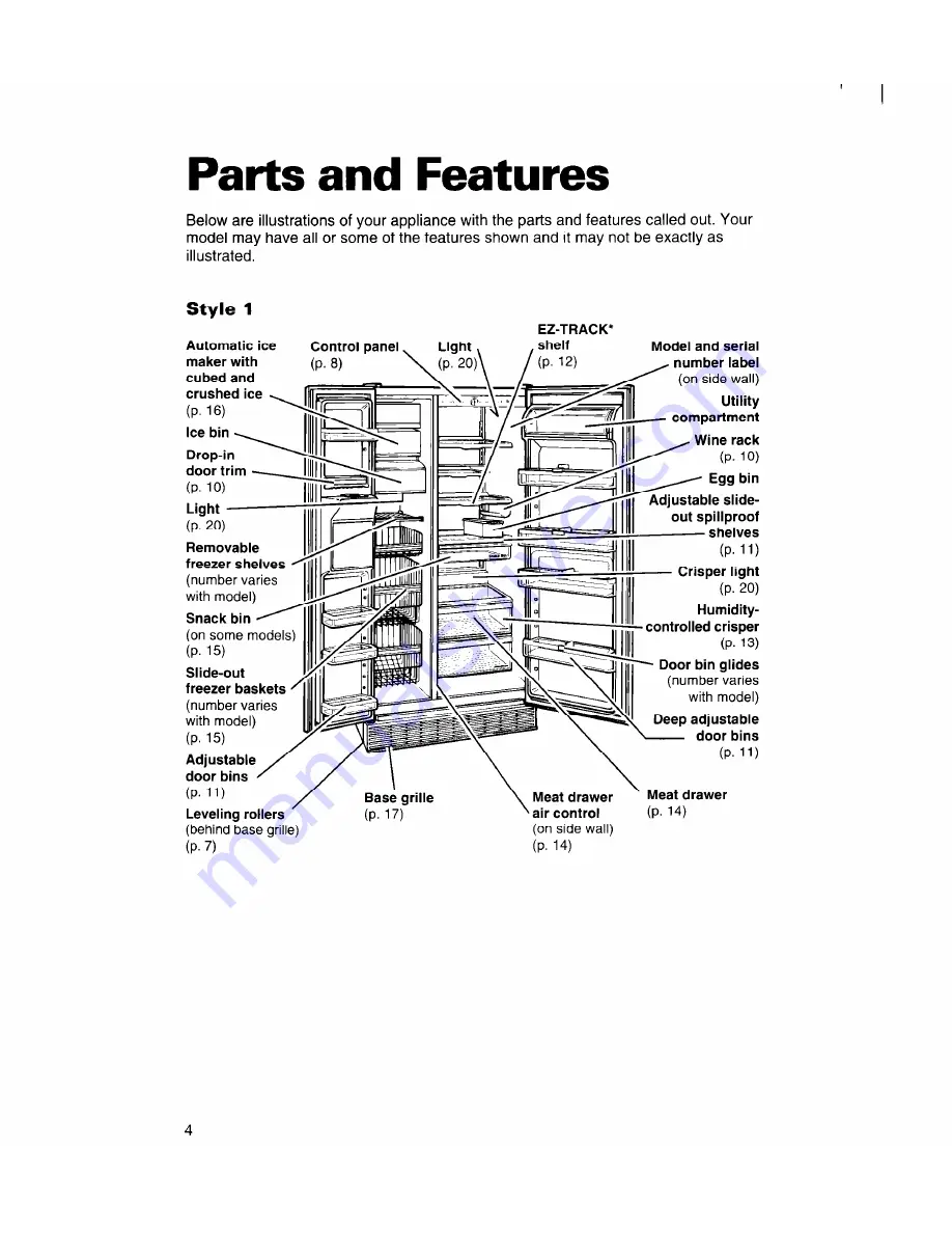 Whirlpool 3VED23DQDW00 Use And Care Manual Download Page 5