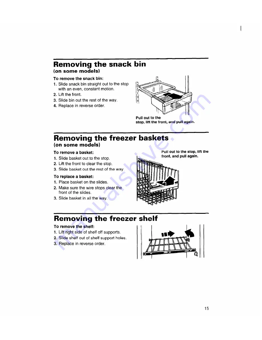 Whirlpool 3VED23DQDW00 Use And Care Manual Download Page 16