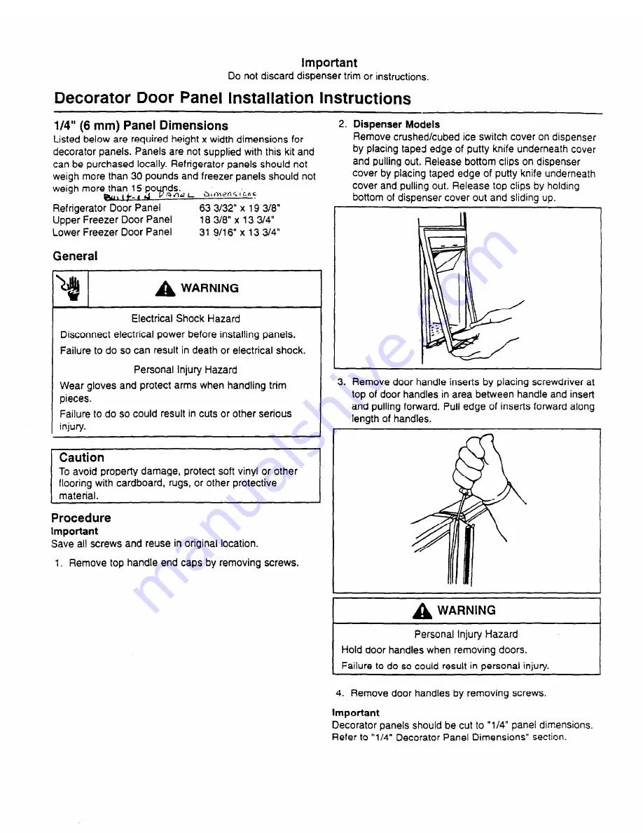 Whirlpool 4370070 Скачать руководство пользователя страница 2