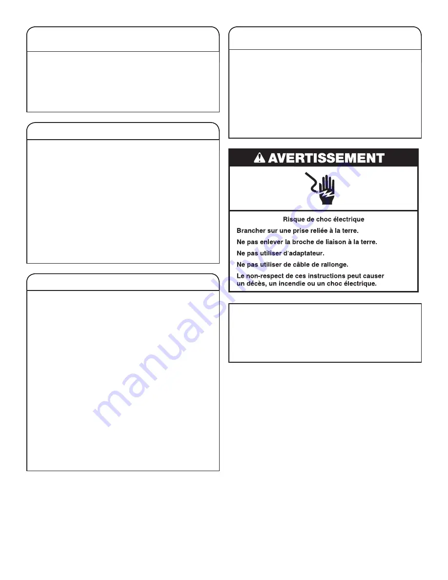 Whirlpool 4GWTW4950 Use And Care Manual Download Page 29