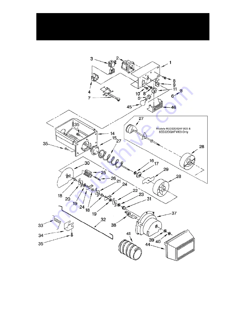 Whirlpool 6ED22DQXFB01 Скачать руководство пользователя страница 22