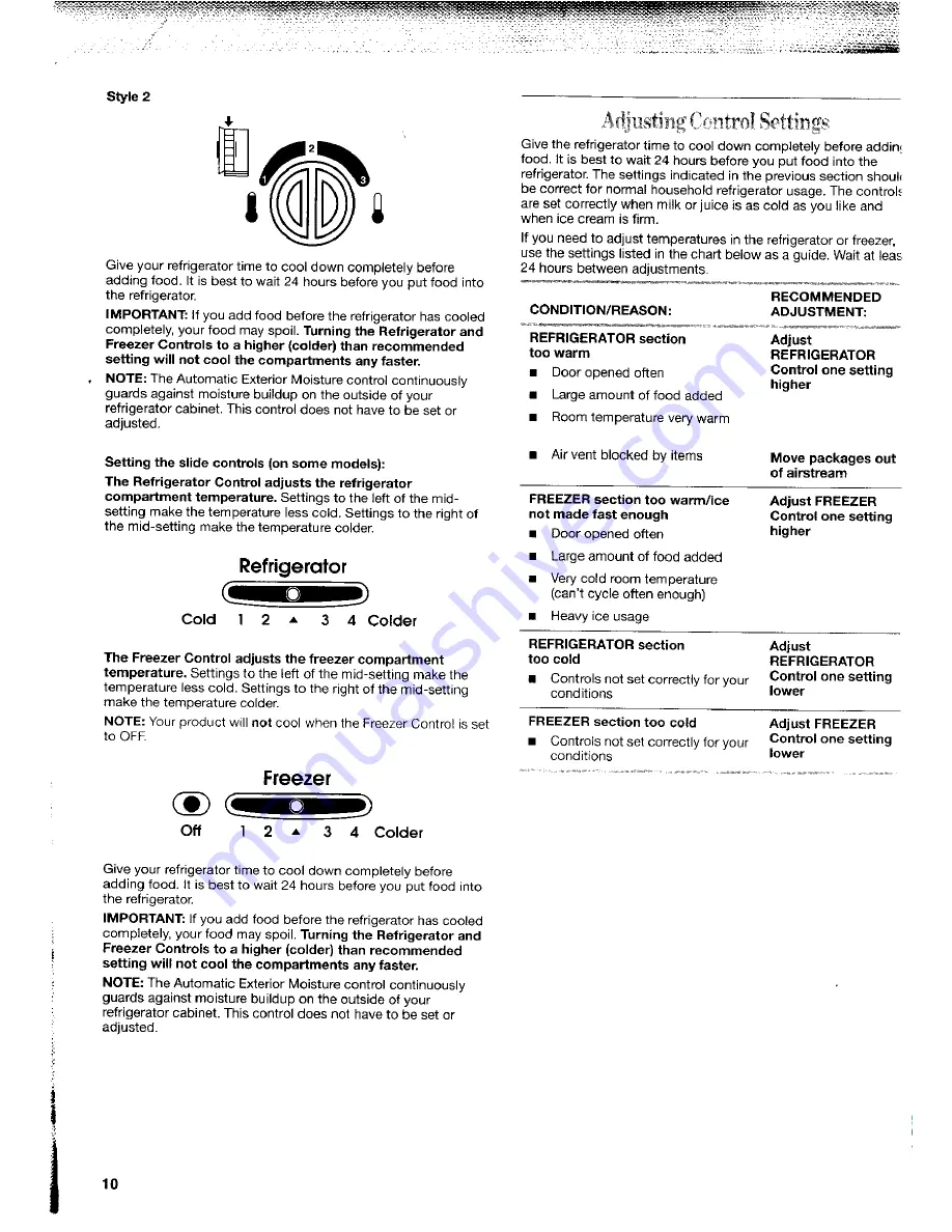 Whirlpool 6ED2FHKXKQ Use And Care Manual Download Page 10