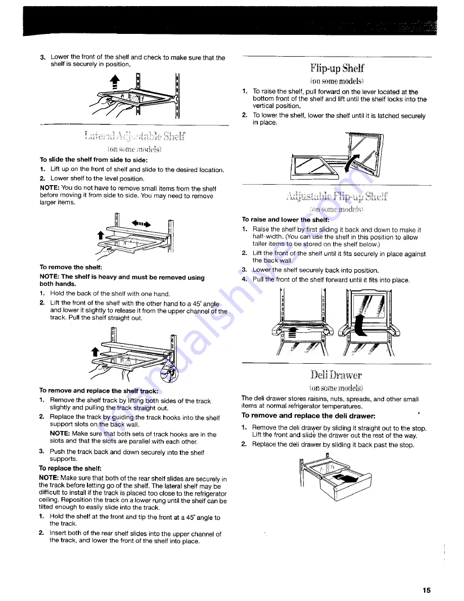 Whirlpool 6ED2FHKXKQ Use And Care Manual Download Page 15