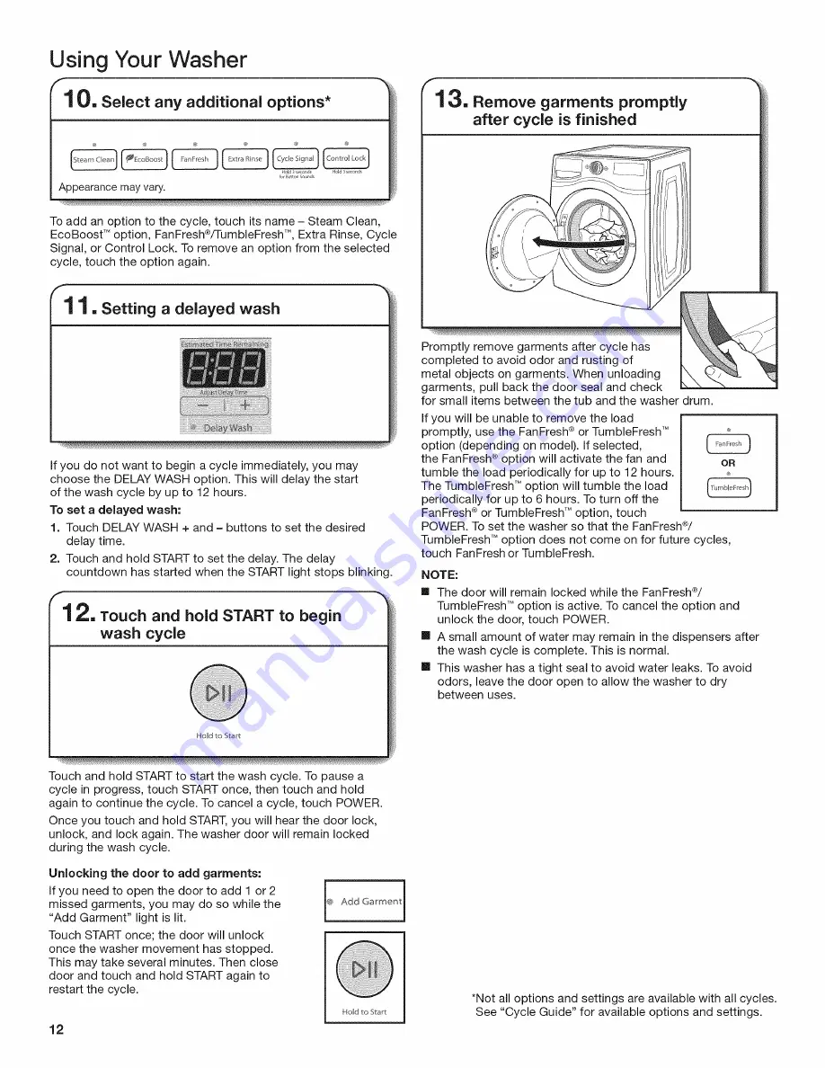 Whirlpool 7MWFW87HEDC0 Скачать руководство пользователя страница 12