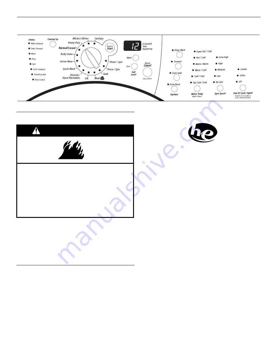 Whirlpool 8182750 Use And Care Manual Download Page 60