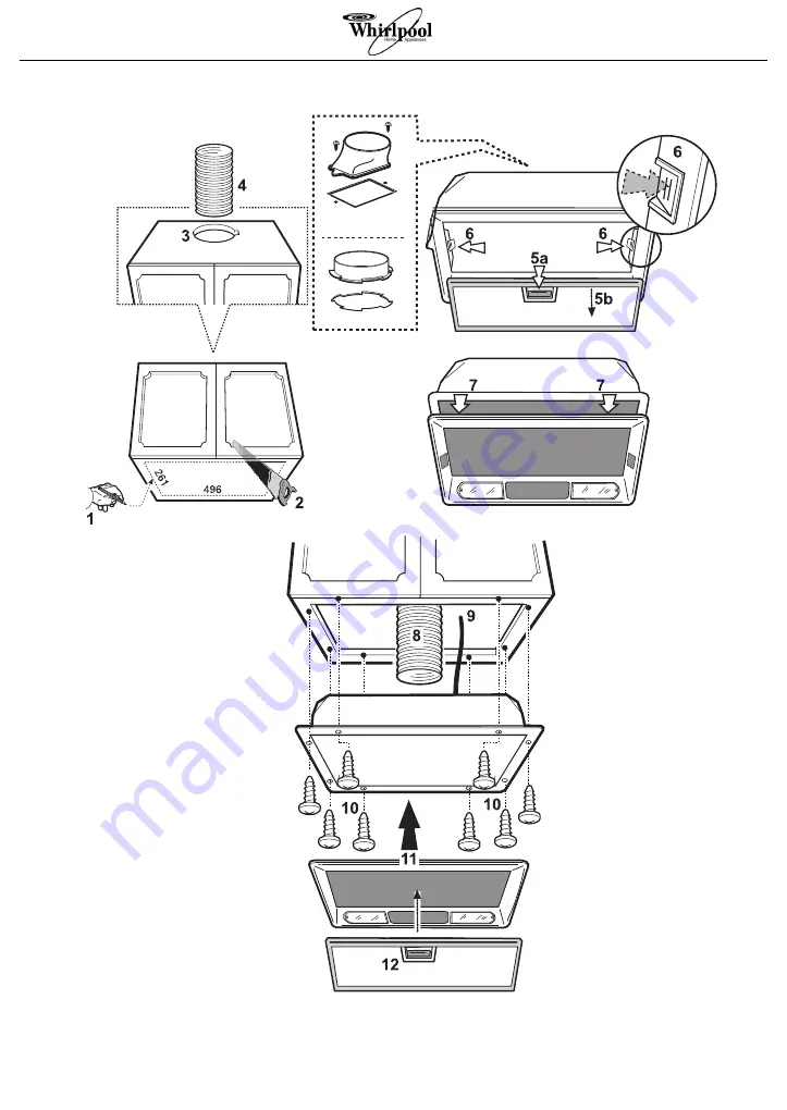 Whirlpool 857877301020 Installation Datasheet Download Page 3