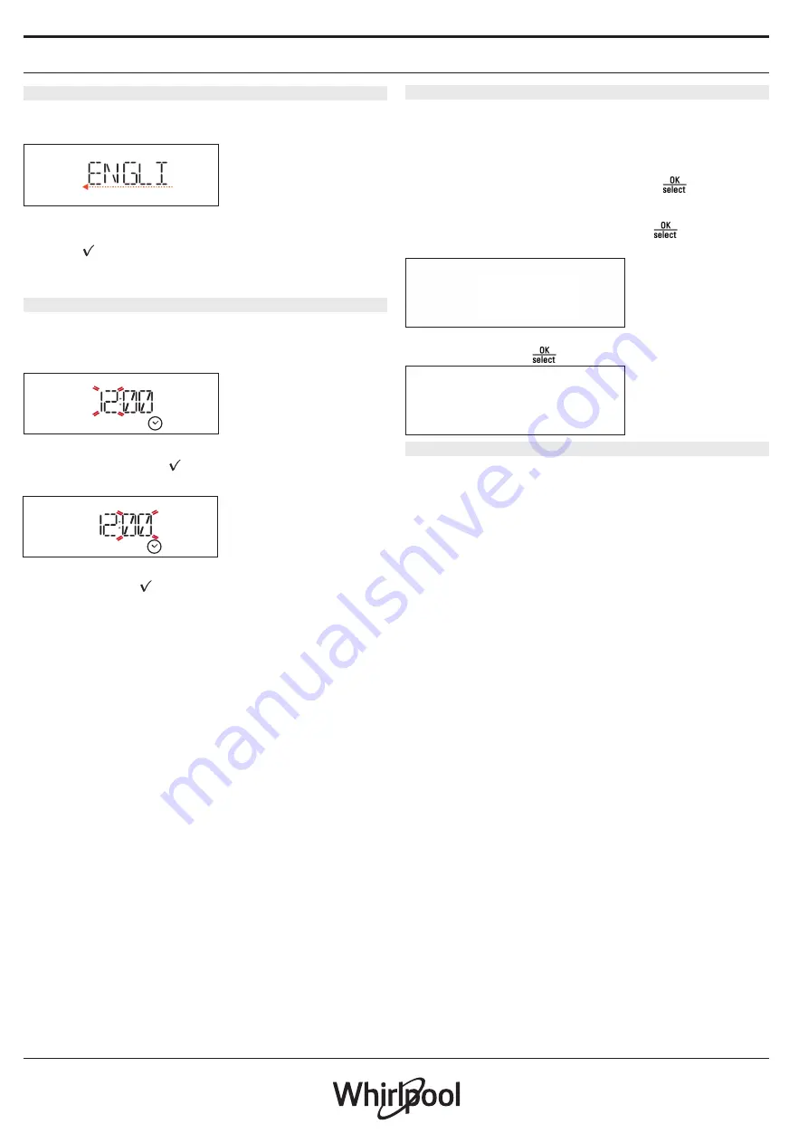 Whirlpool 859991541820 Daily Reference Manual Download Page 24