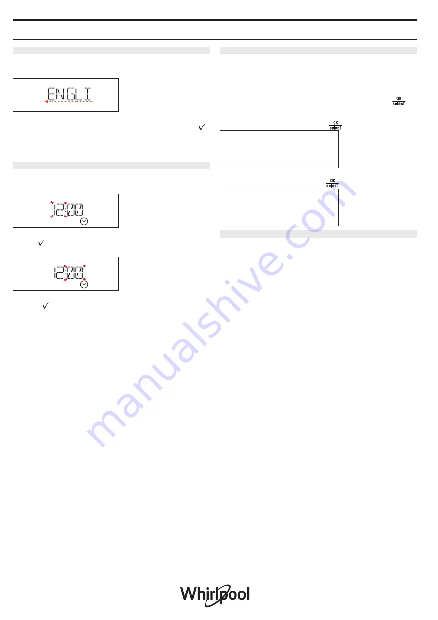 Whirlpool 859991541820 Daily Reference Manual Download Page 34