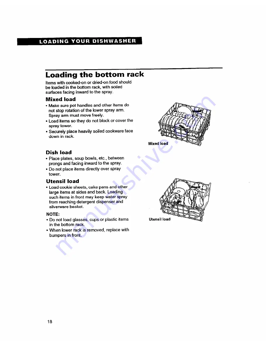 Whirlpool 8700 Series Use And Care Manual Download Page 18