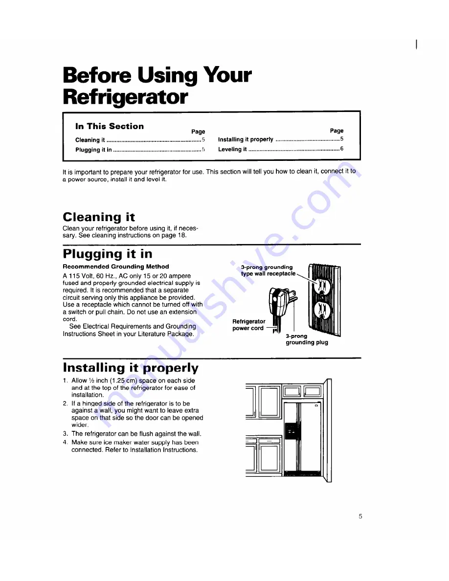 Whirlpool 8ED22PW Use And Care Manual Download Page 6