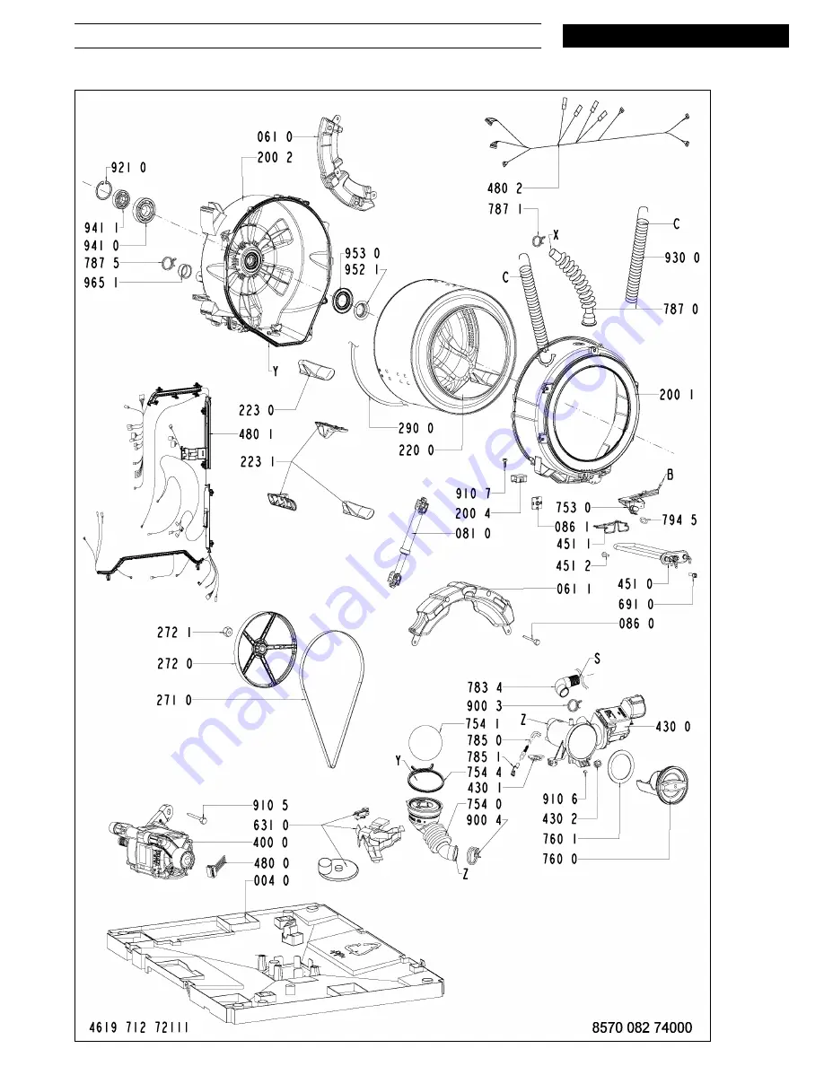 Whirlpool ACCESS AWM 8900-ROK Скачать руководство пользователя страница 8