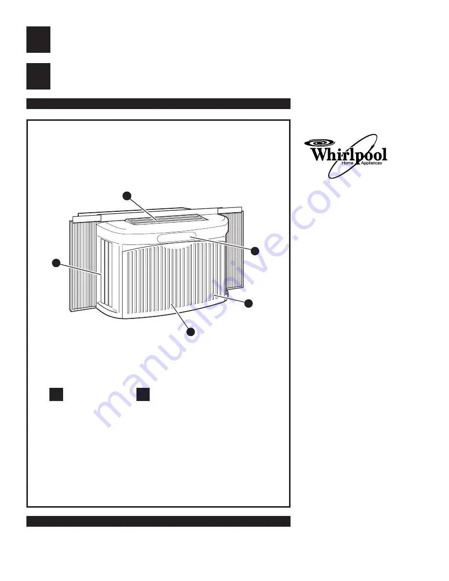 Whirlpool ACG052XJ0 Use And Care Manual Download Page 1