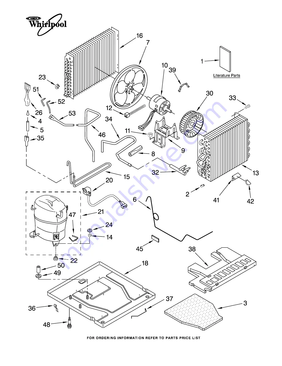 Whirlpool ACQ304XS0 Parts List Download Page 1