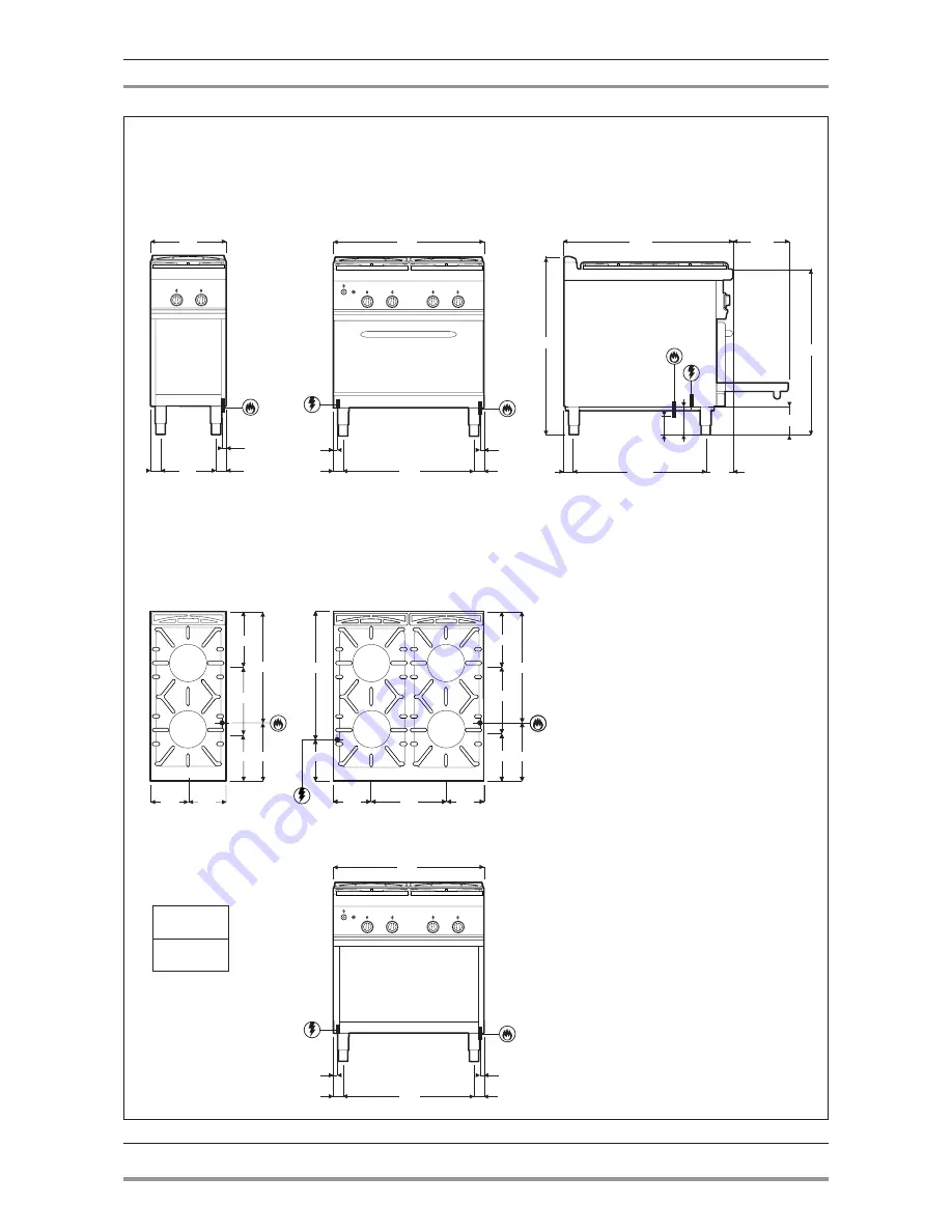 Whirlpool AGB 356/WP Instructions For Installation, Use And Maintenance Manual Download Page 4