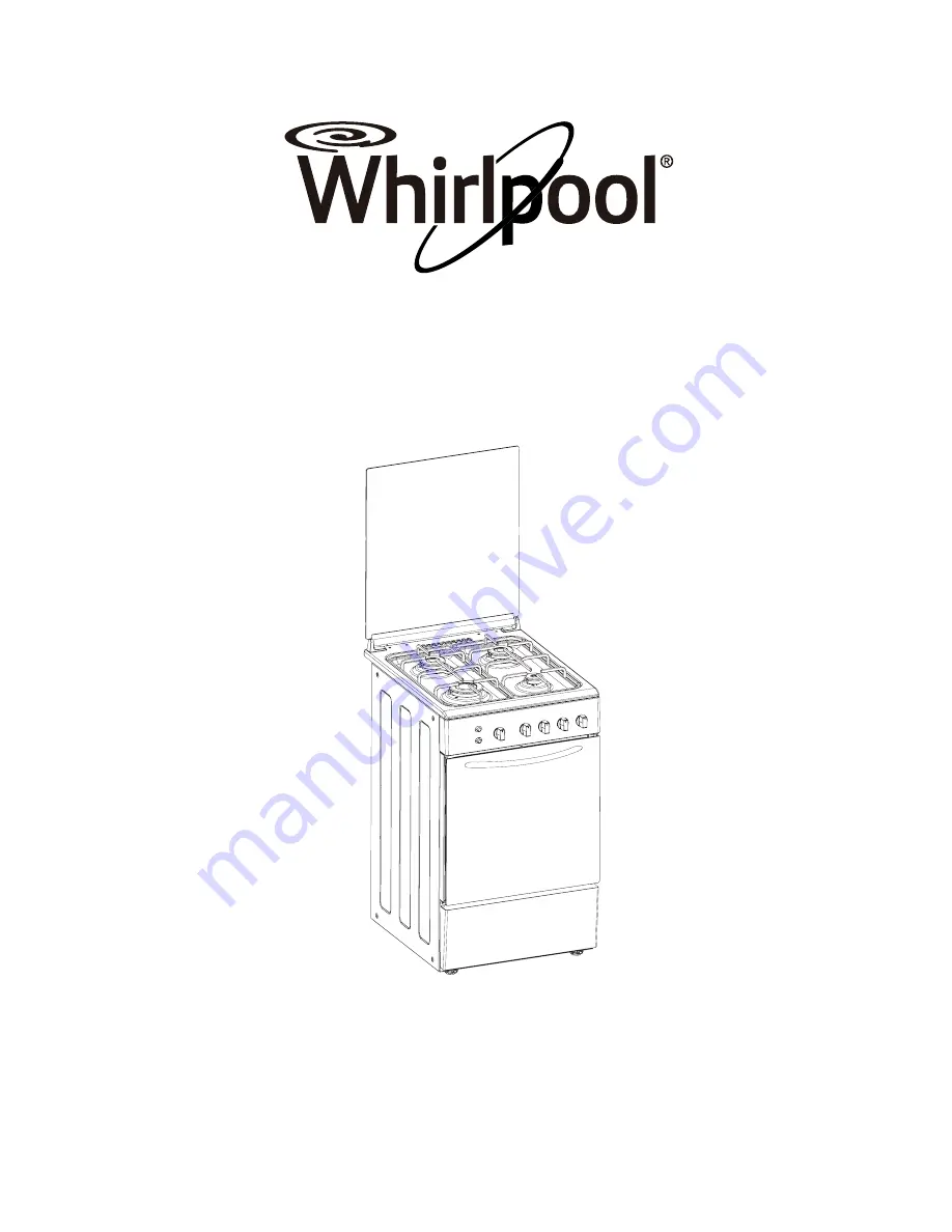 Whirlpool AGG540IX Instruction Manual Download Page 1