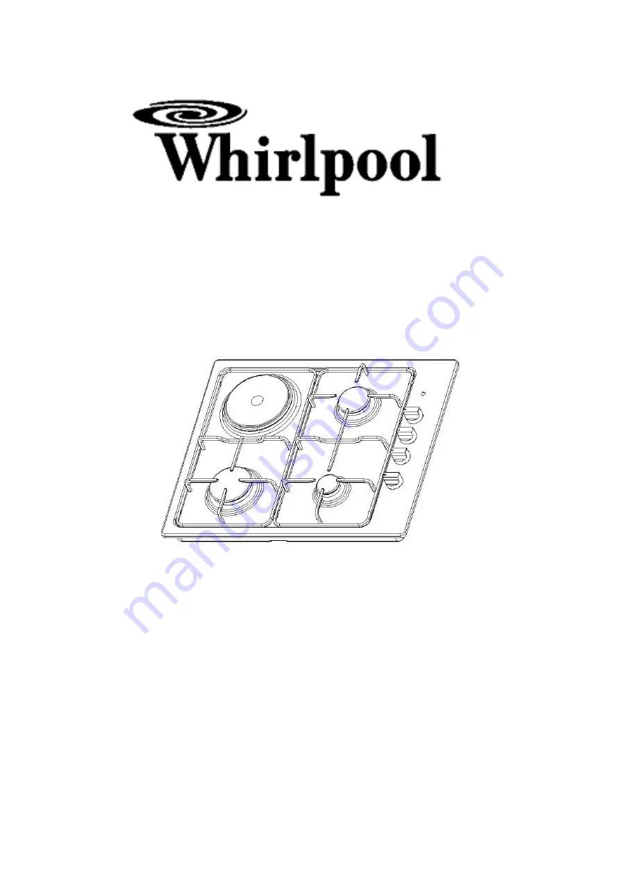 Whirlpool AKC631E/IX Скачать руководство пользователя страница 1