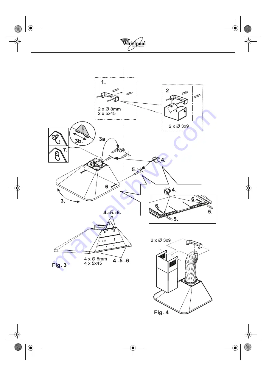 Whirlpool AKR 967 Installation And Use Manual Download Page 5