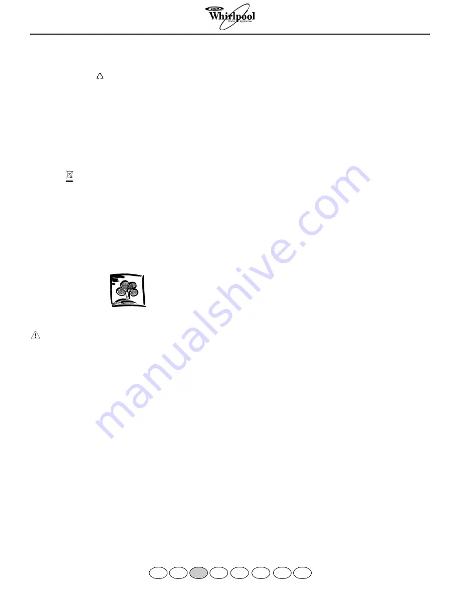 Whirlpool AKR601FXIX Instructions For Use Manual Download Page 14