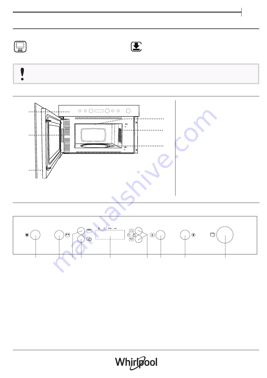 Whirlpool AMW 4920/IX Скачать руководство пользователя страница 5