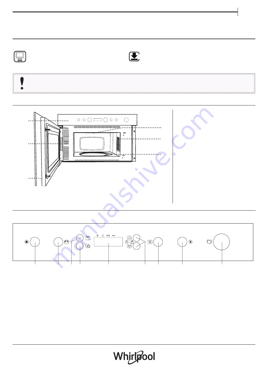 Whirlpool AMW 4920/IX Скачать руководство пользователя страница 13