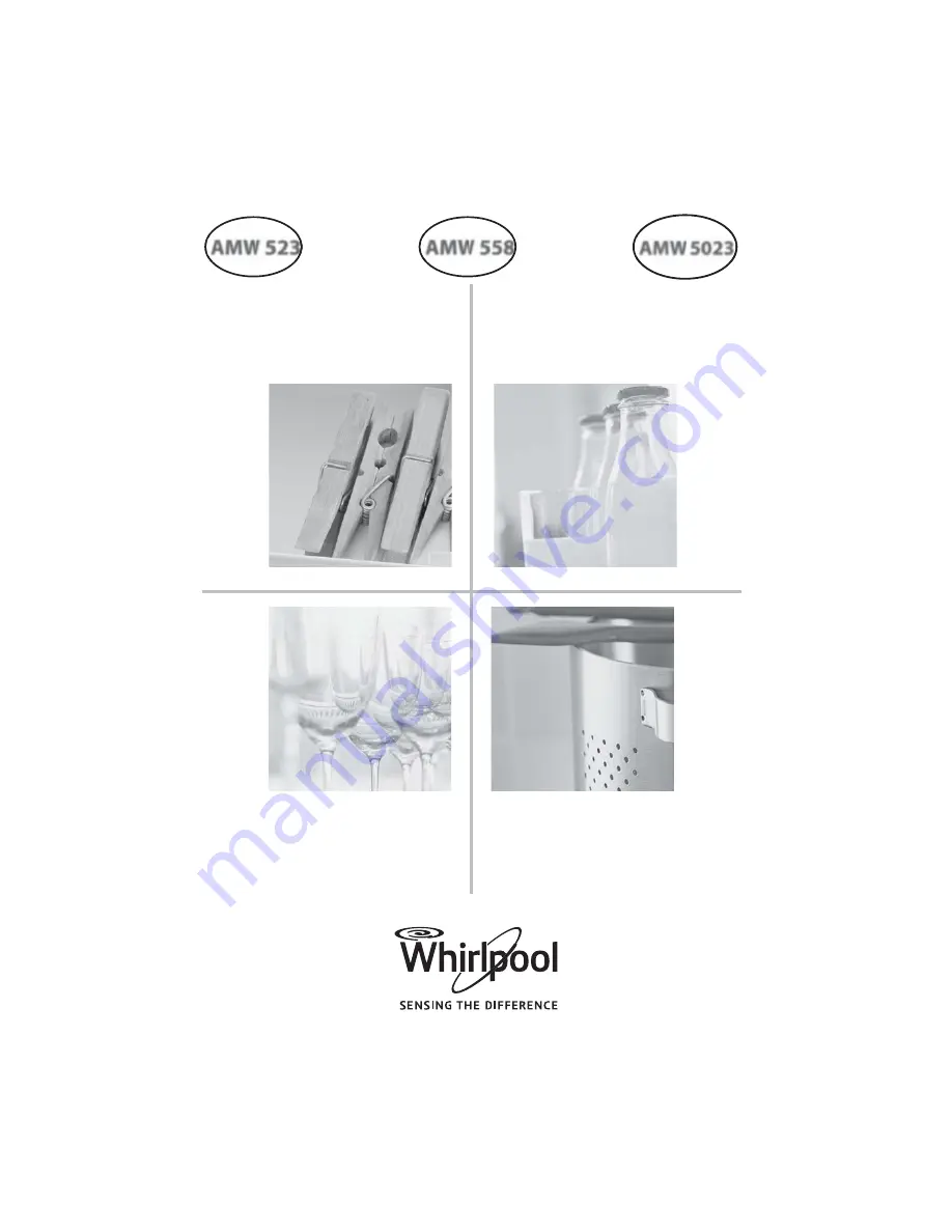 Whirlpool AMW 5023 Скачать руководство пользователя страница 1