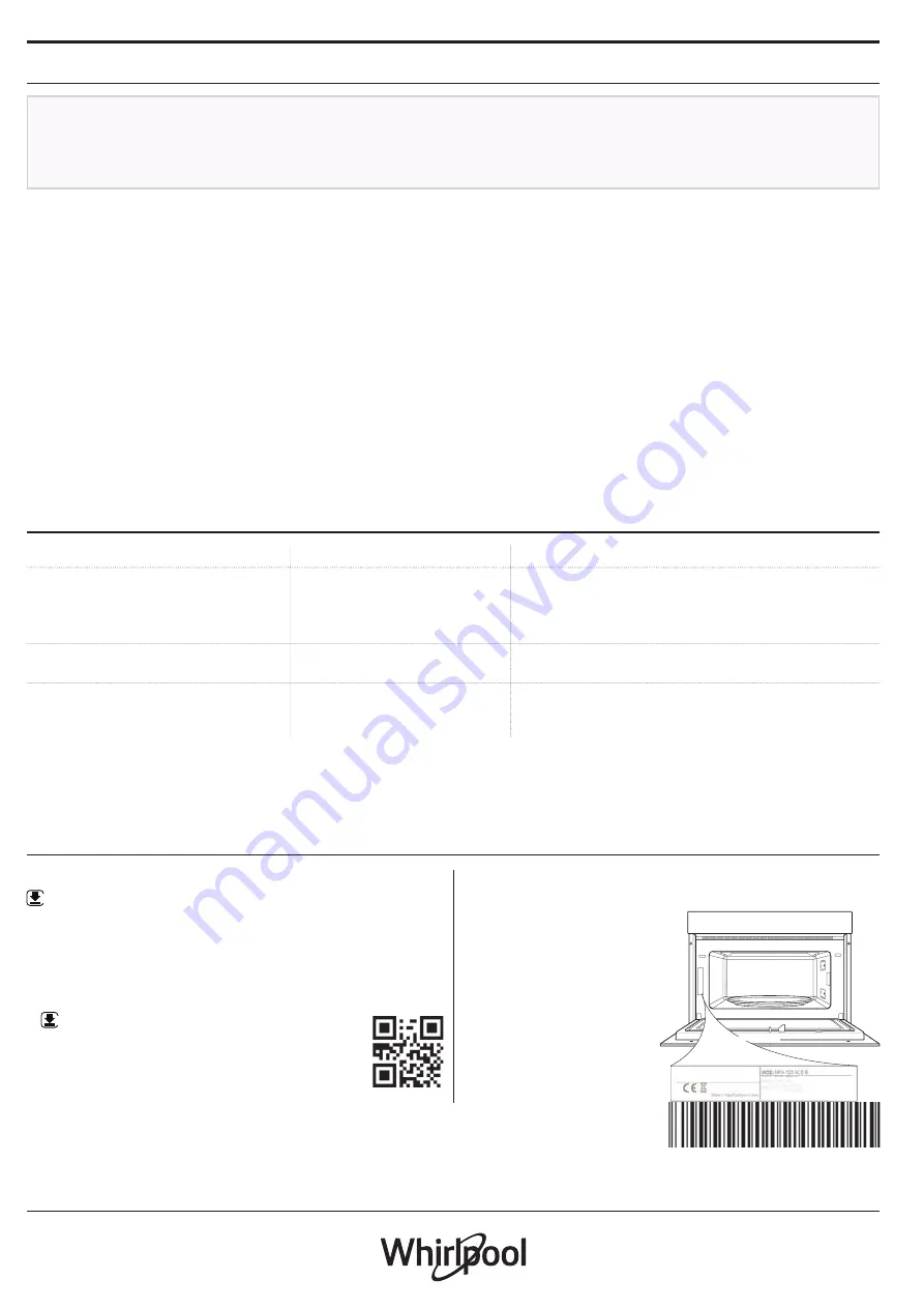 Whirlpool AMW 730/NB Daily Reference Manual Download Page 12