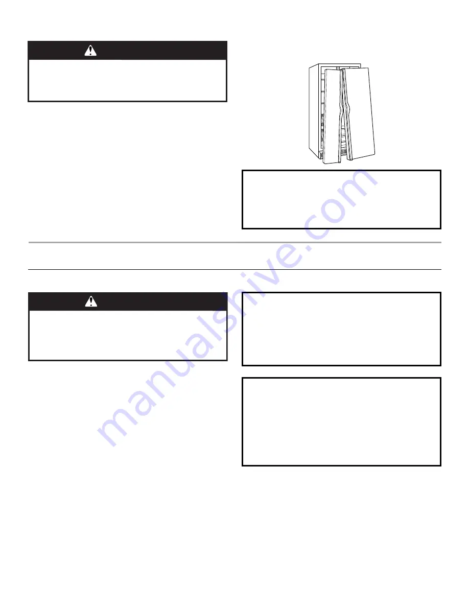 Whirlpool ASD2575BRB Installation Instructions And Owner'S Manual Download Page 3