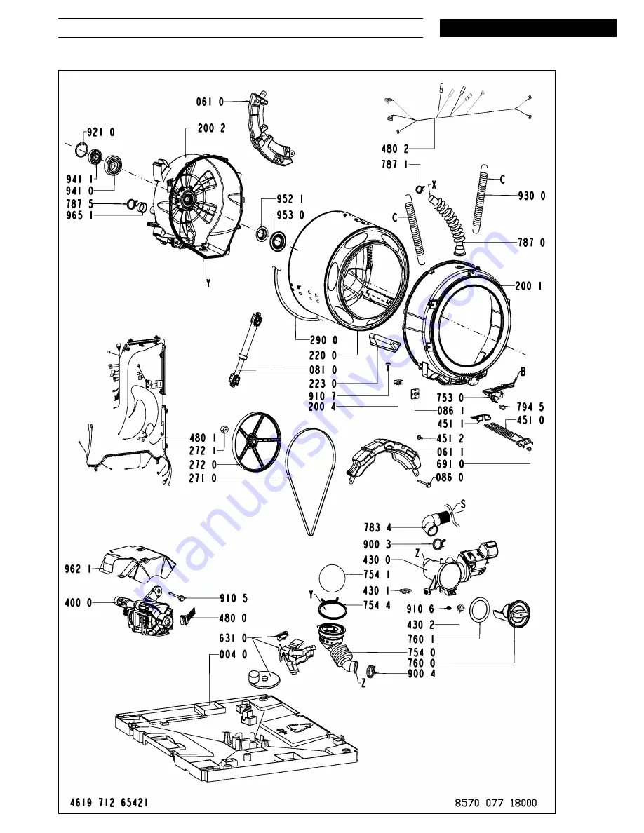 Whirlpool AWM 8000-E Service Manual Download Page 8