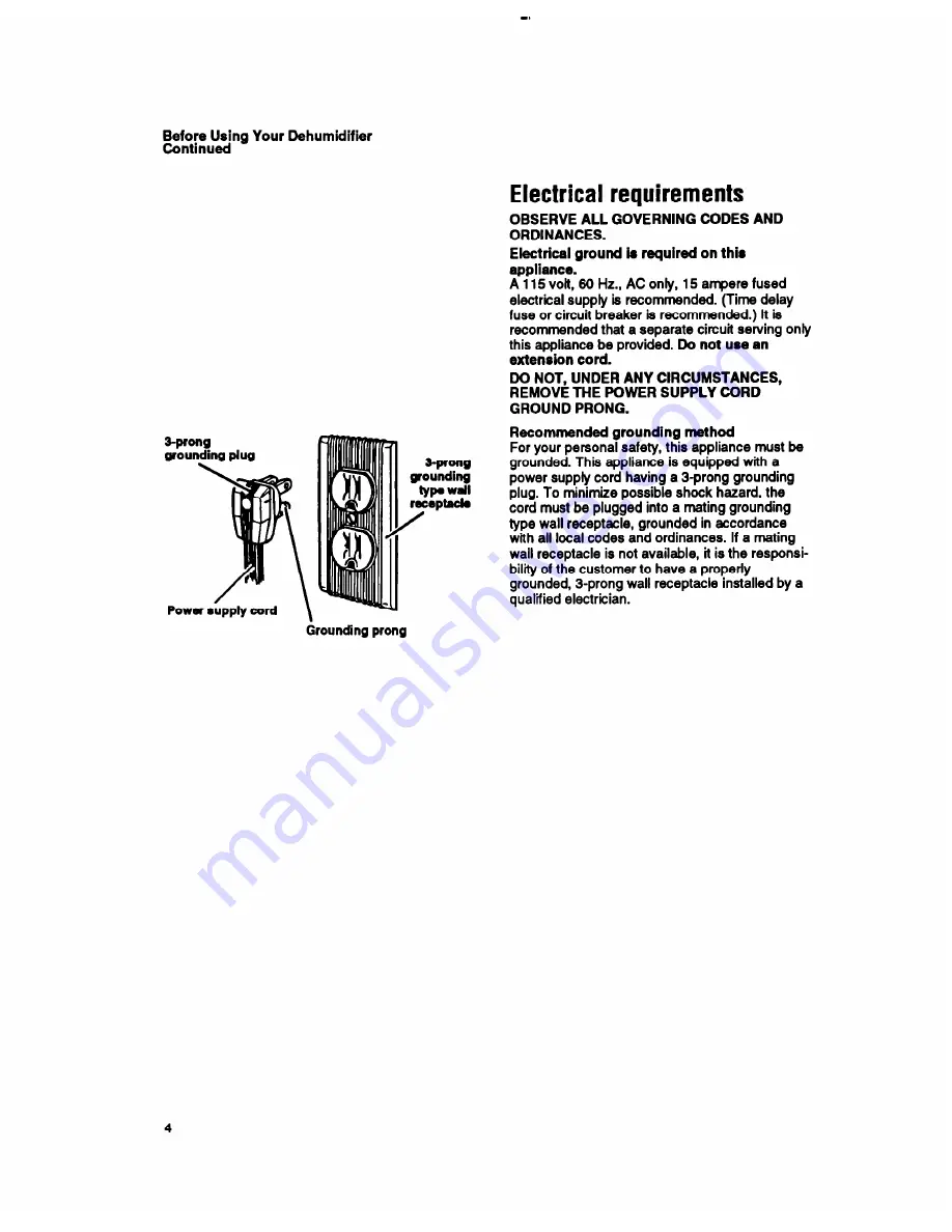 Whirlpool BHDH2500AS0 Скачать руководство пользователя страница 4