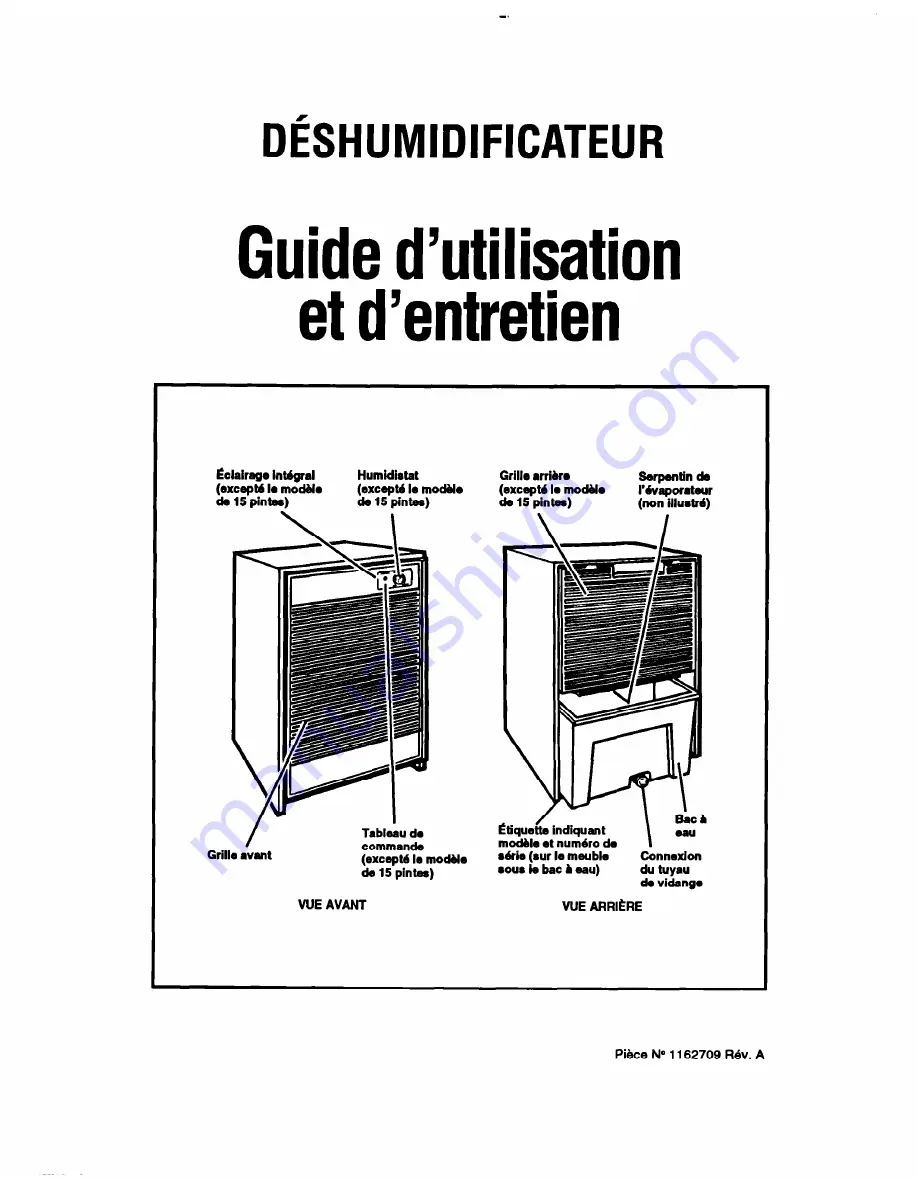 Whirlpool BHDH2500AS0 Use & Care Manual Download Page 17