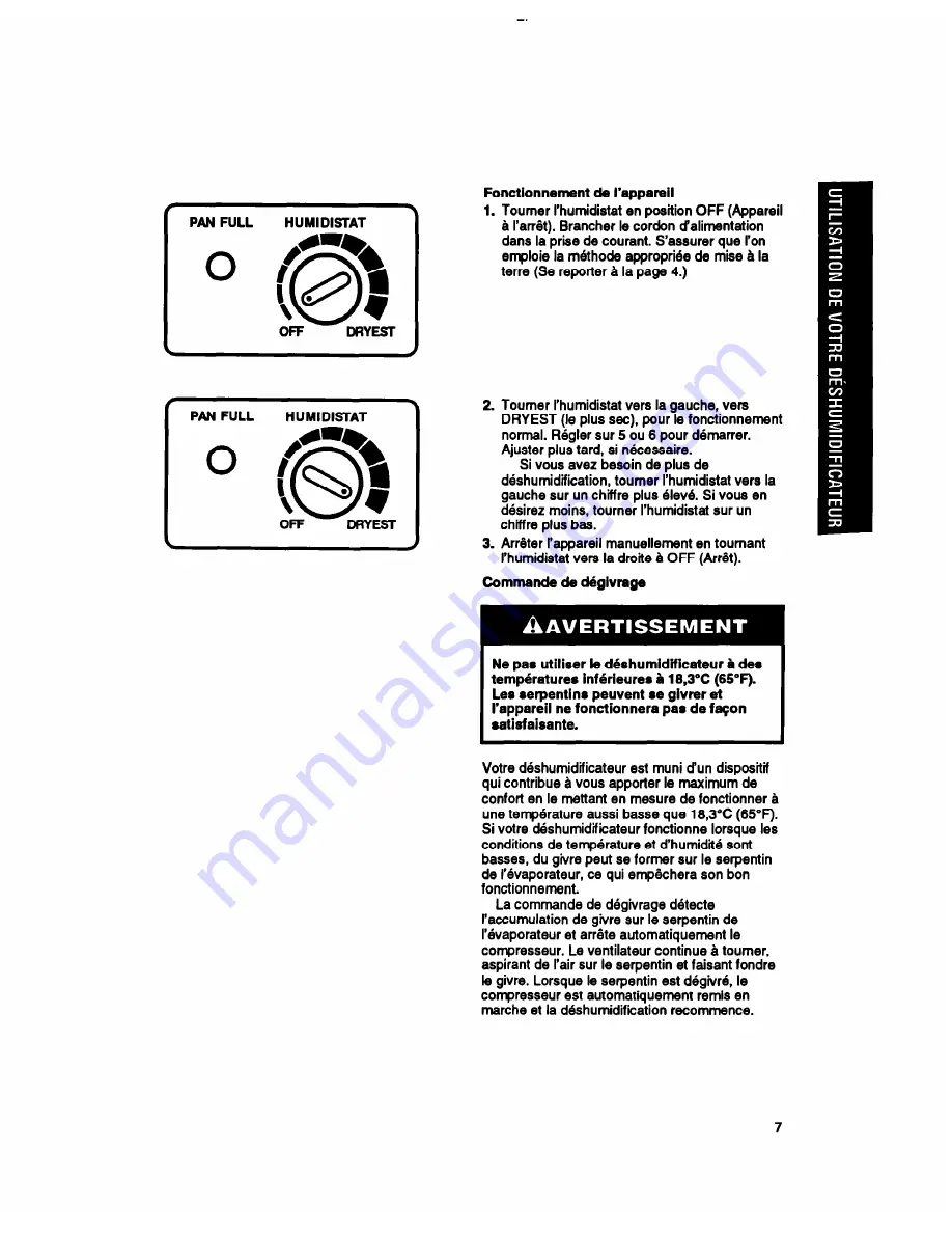 Whirlpool BHDH2500AS0 Use & Care Manual Download Page 23