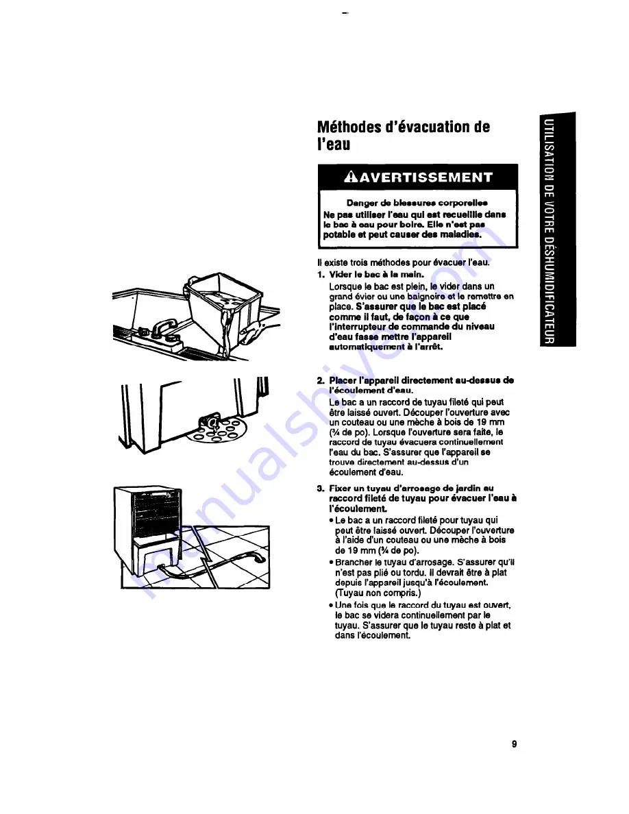 Whirlpool BHDH2500AS0 Use & Care Manual Download Page 25