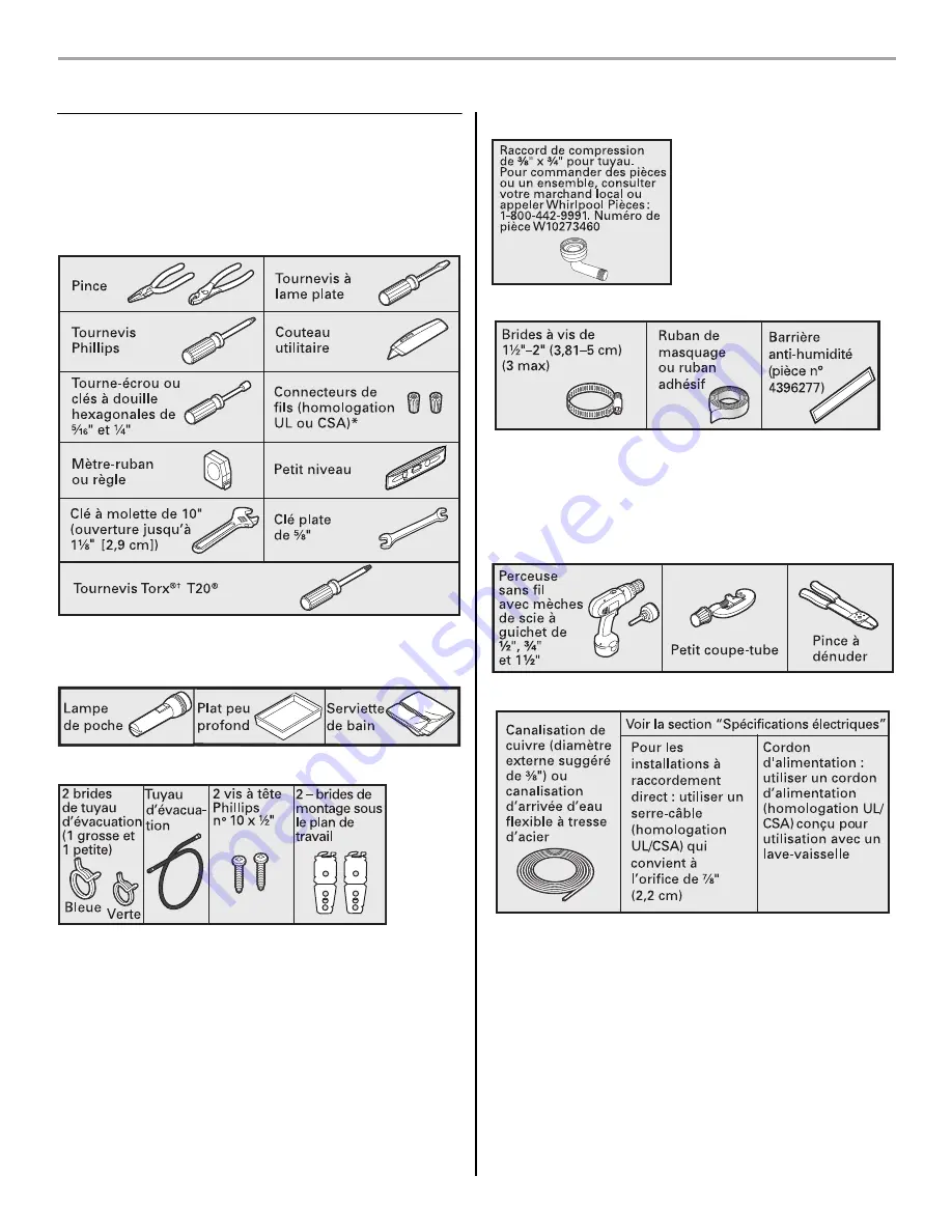 Whirlpool Built-In Super Capacity Dishwasher In Black-On-Sta - Dishwasher In - On-Stainless Installation Instructions Manual Download Page 26