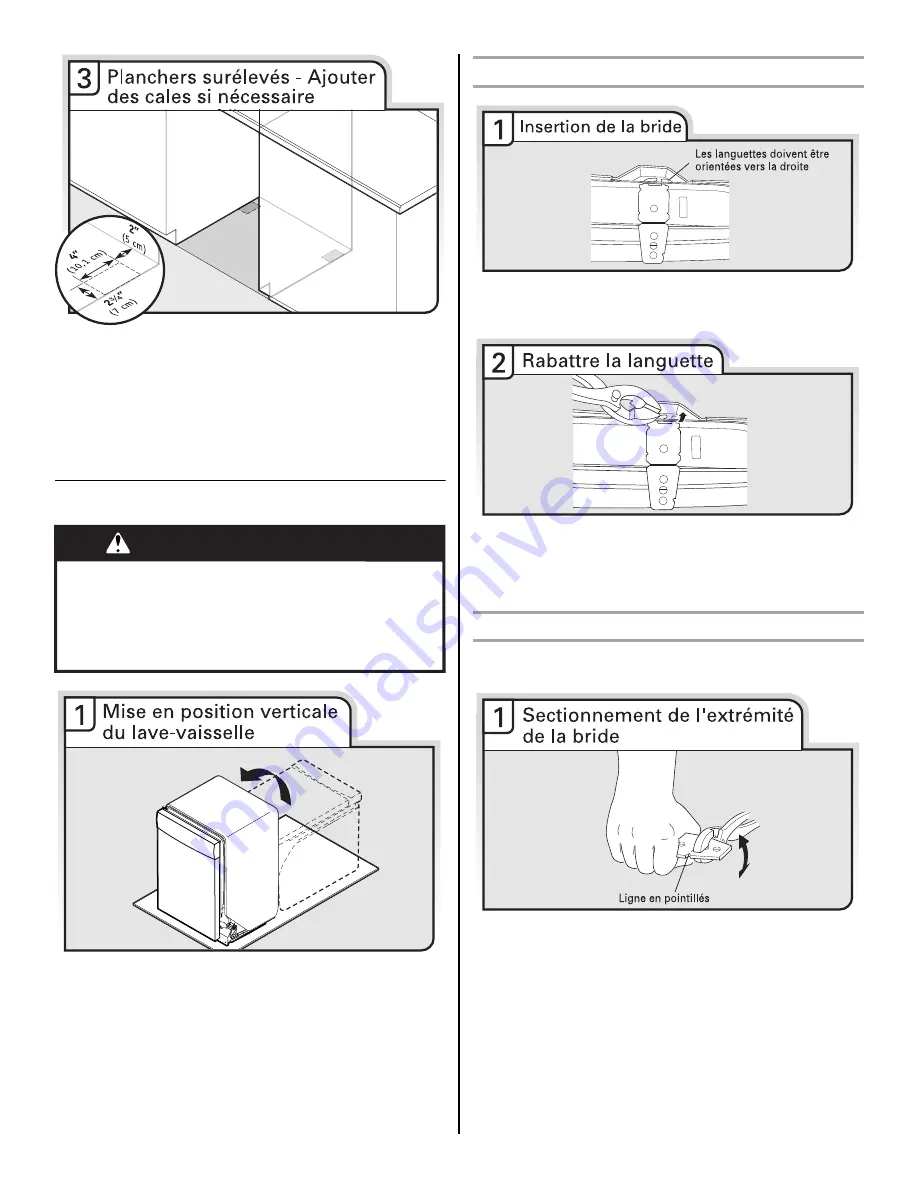 Whirlpool Built-In Super Capacity Dishwasher In Black-On-Sta - Dishwasher In - On-Stainless Installation Instructions Manual Download Page 38