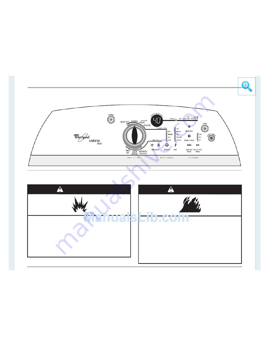 Whirlpool cabrio W10164751A Use & Care Manual Download Page 81