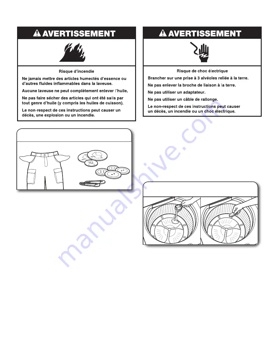 Whirlpool Cabrio W10607427C Use & Care Manual Download Page 27