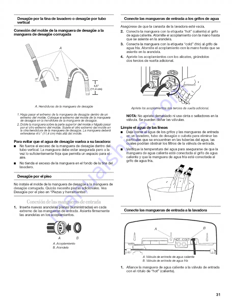 Whirlpool Cabrio WTW6300SB2 Use & Care Manual Download Page 31