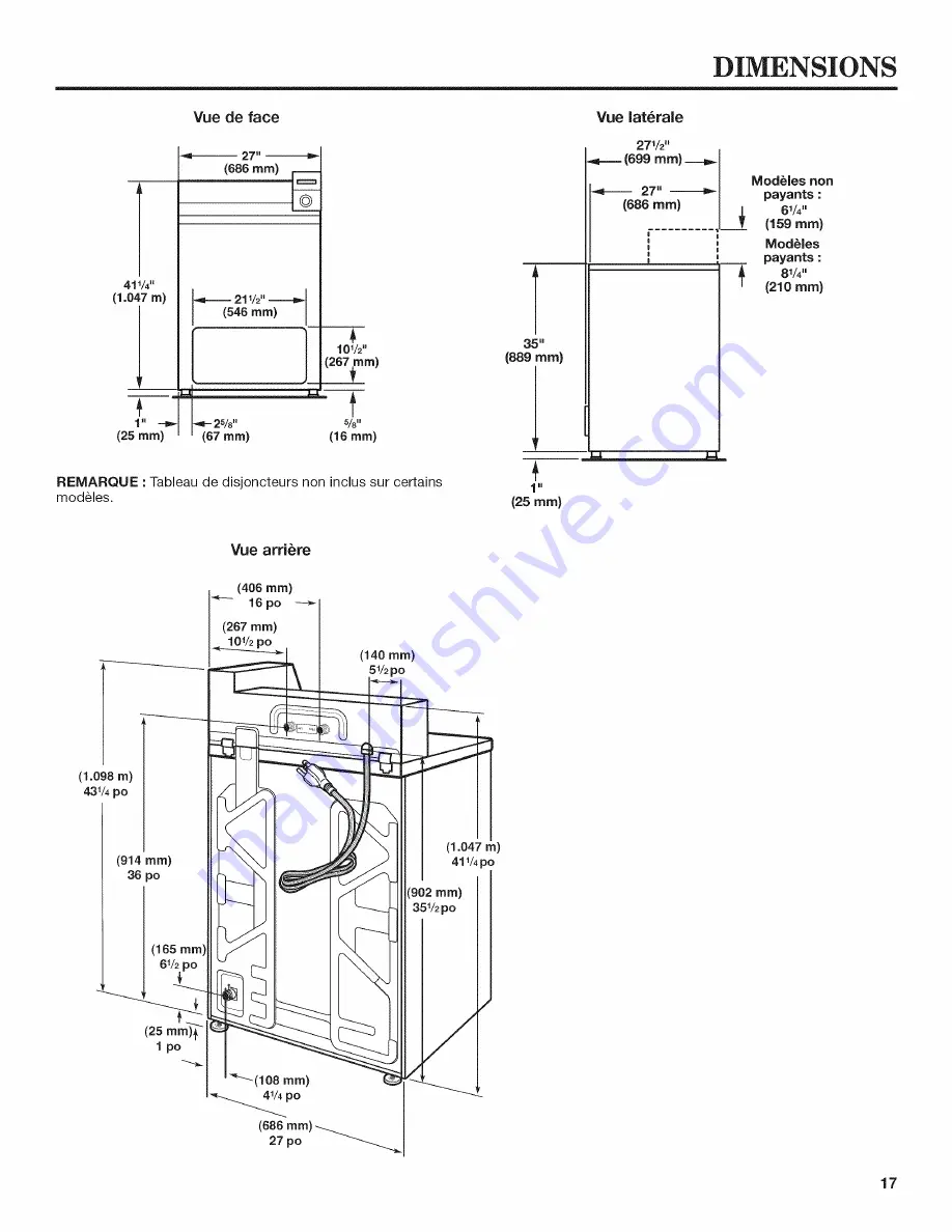 Whirlpool CAE2743BQ0 Скачать руководство пользователя страница 17