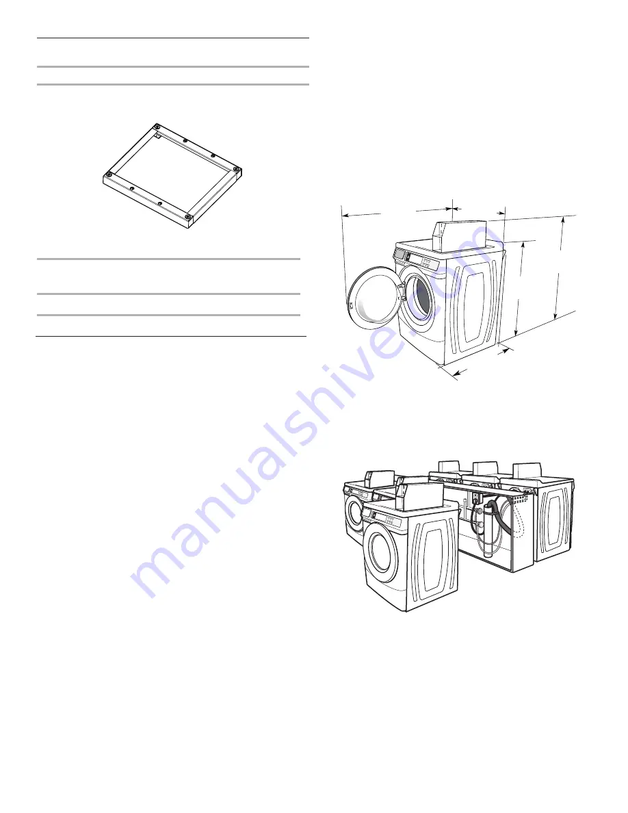 Whirlpool CHW9060AW Installation Instructions Manual Download Page 17