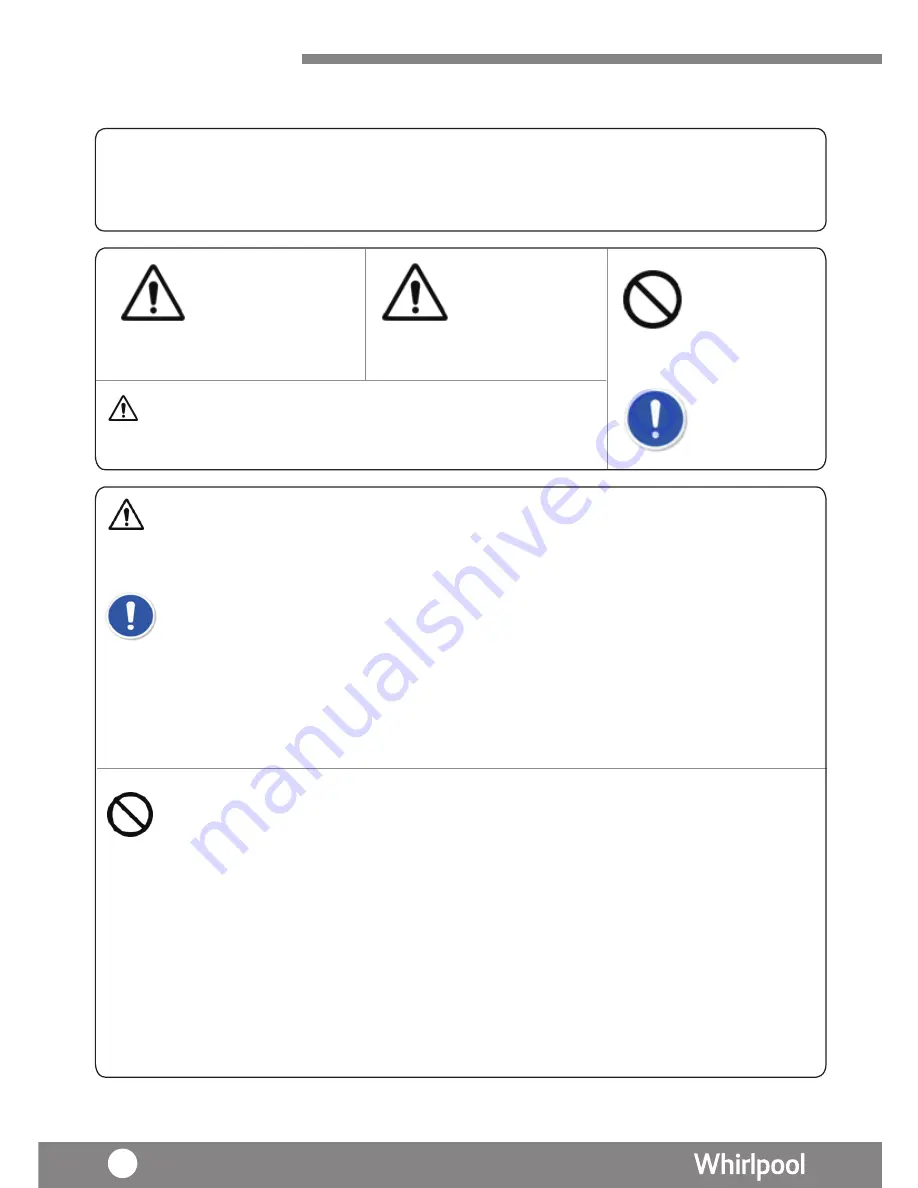 Whirlpool DS201HB Скачать руководство пользователя страница 8