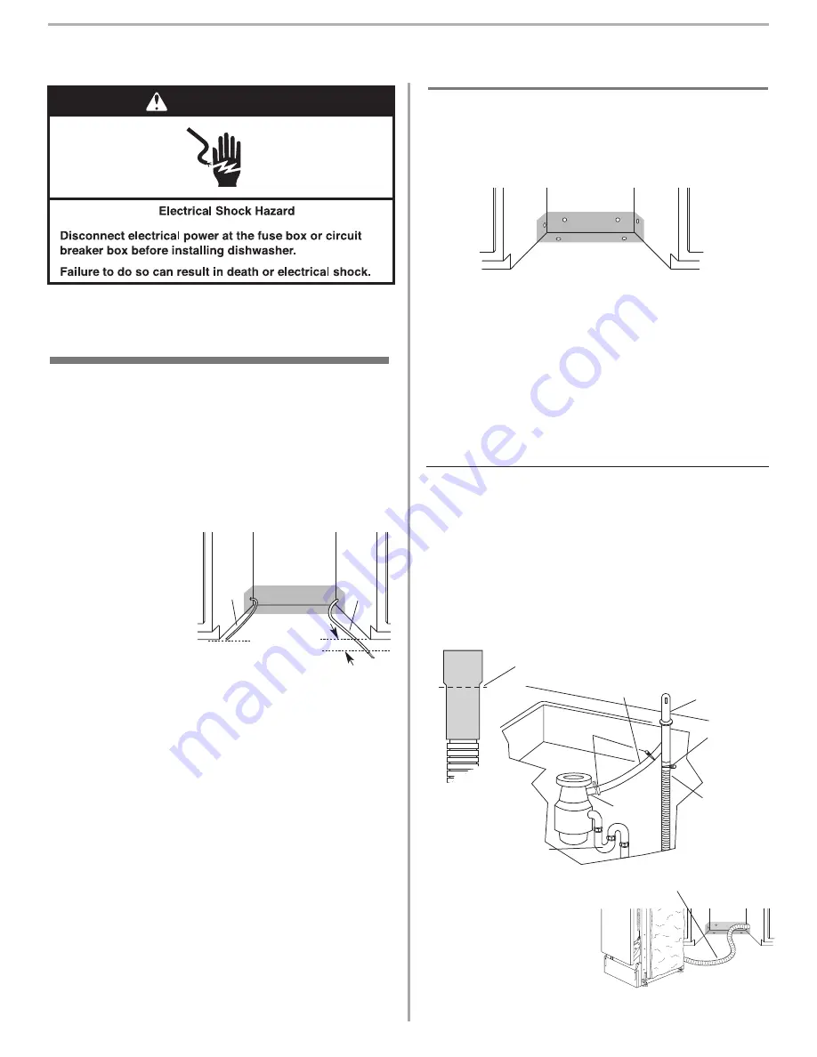 Whirlpool DU018DWT - INSTALLATION 11-2007 Скачать руководство пользователя страница 6