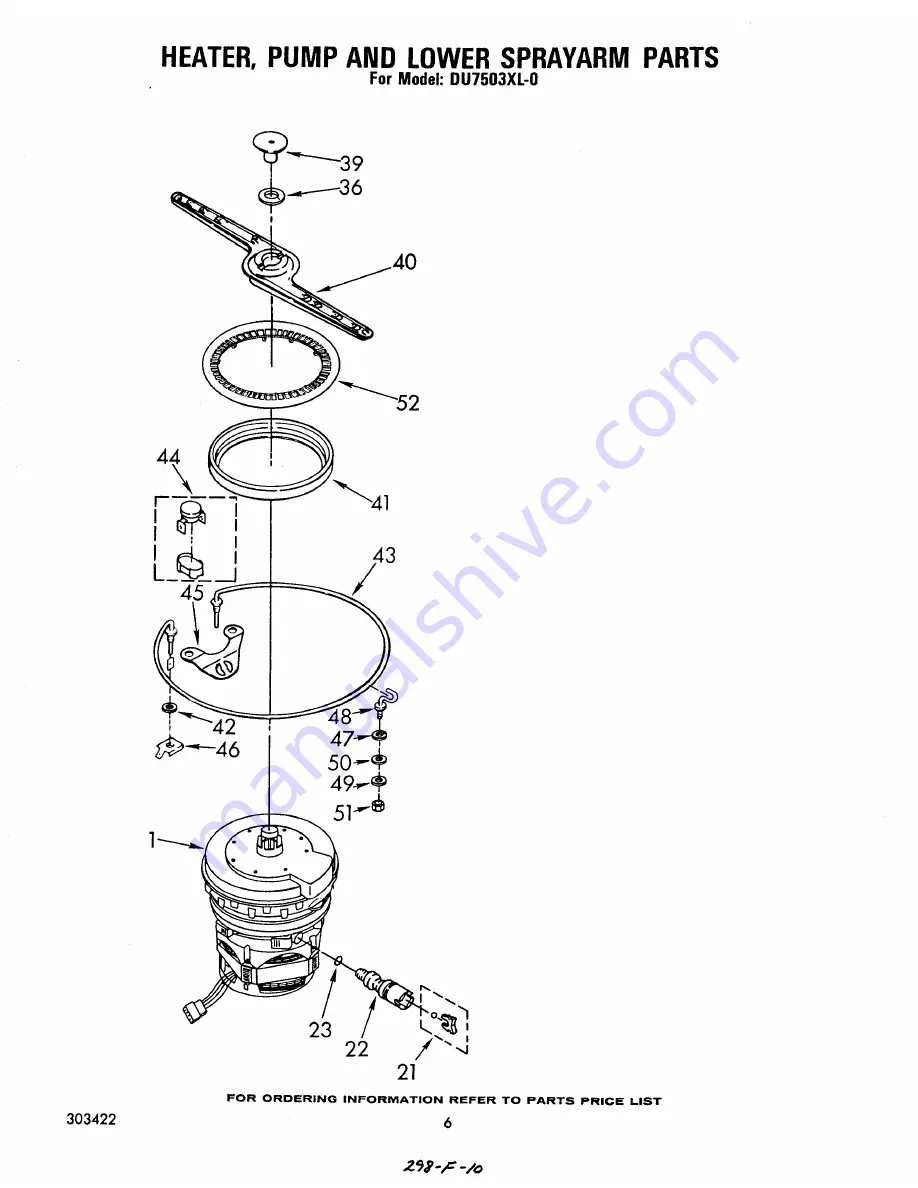 Whirlpool DU7503XL-0 Скачать руководство пользователя страница 9