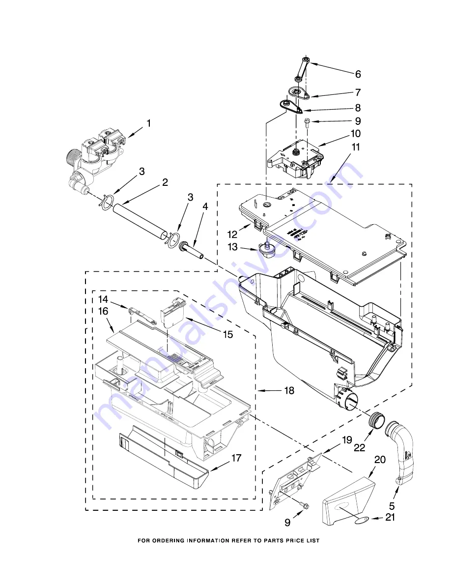 Whirlpool Duet WFW9470WW Parts List Download Page 5