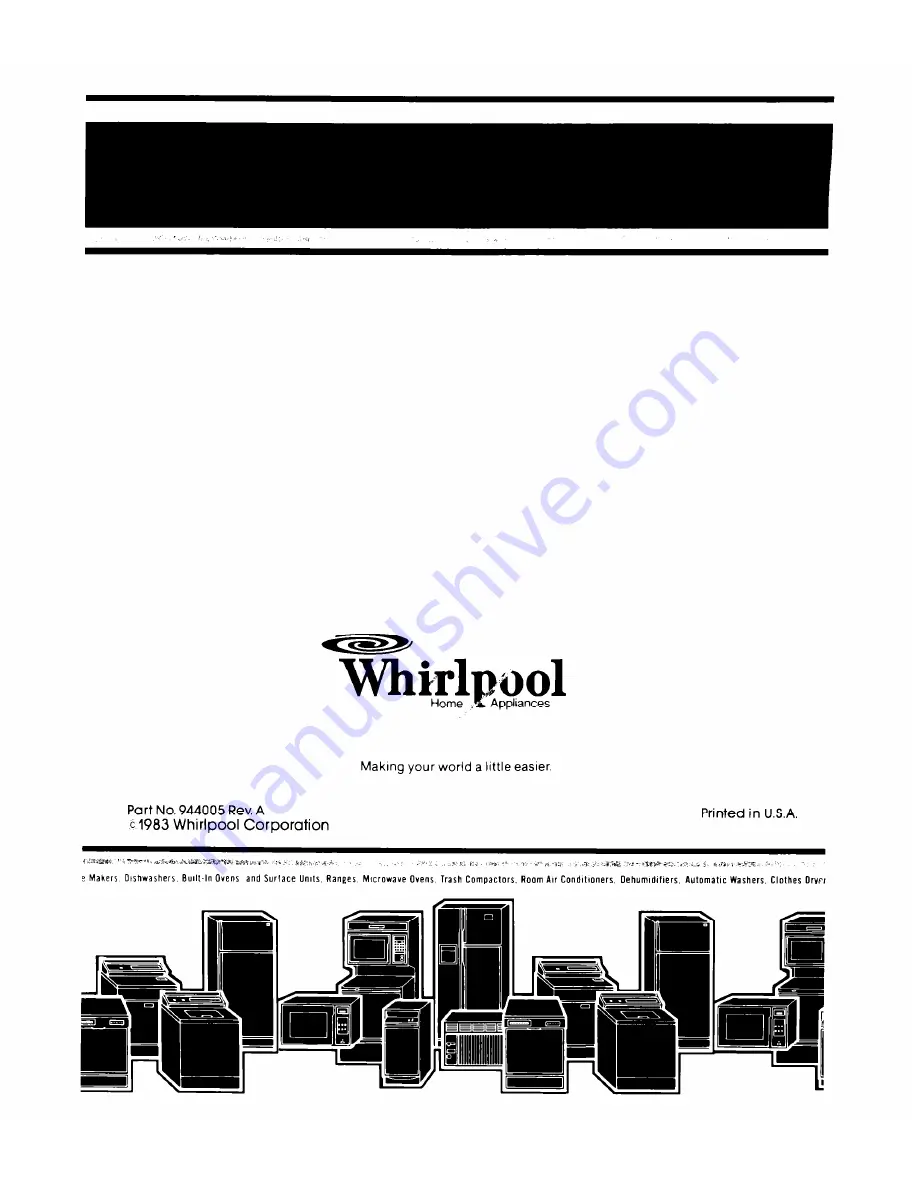 Whirlpool ED22MK Скачать руководство пользователя страница 16