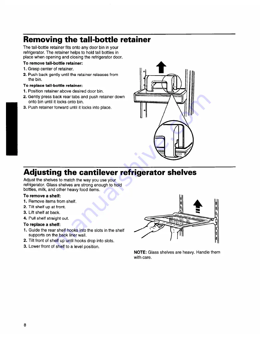 Whirlpool ED22ZRXDN00 Use And Care Manual Download Page 9