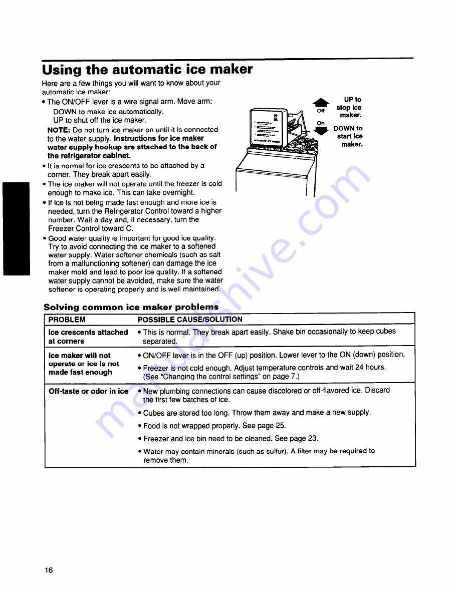 Whirlpool ED25DQXDB00 Use And Care Manual Download Page 17