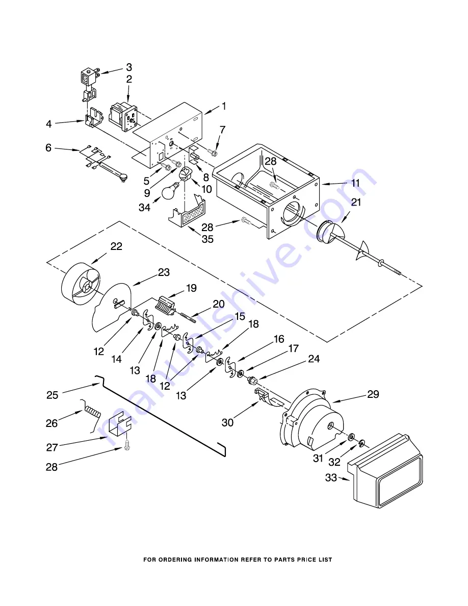 Whirlpool ED2LHEXTD00 Parts List Download Page 7