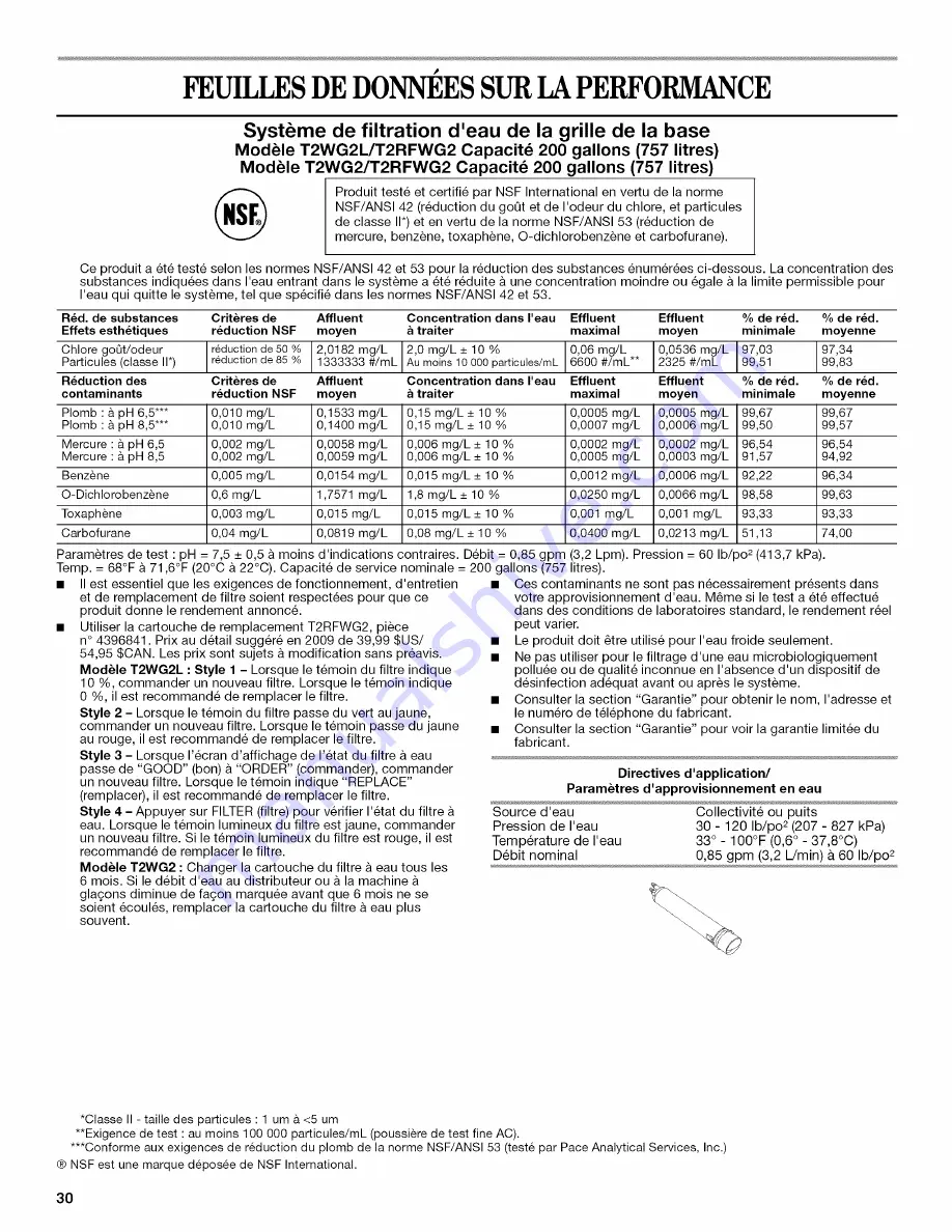 Whirlpool ED5FHAXVY - 25.3 cu. ft. Refrigerator User Instructions Download Page 30