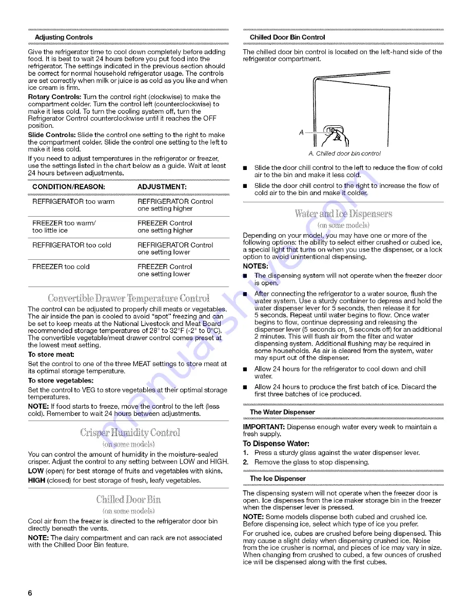 Whirlpool ED5LTAXVB01 Use & Care Manual Download Page 6